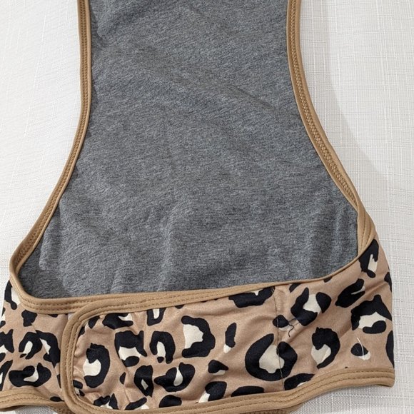 FUAMEY Dog Recovery Suit,Pet Body Suits After Surgery,Lepard Printed Spay Suit - Picture 4 of 4